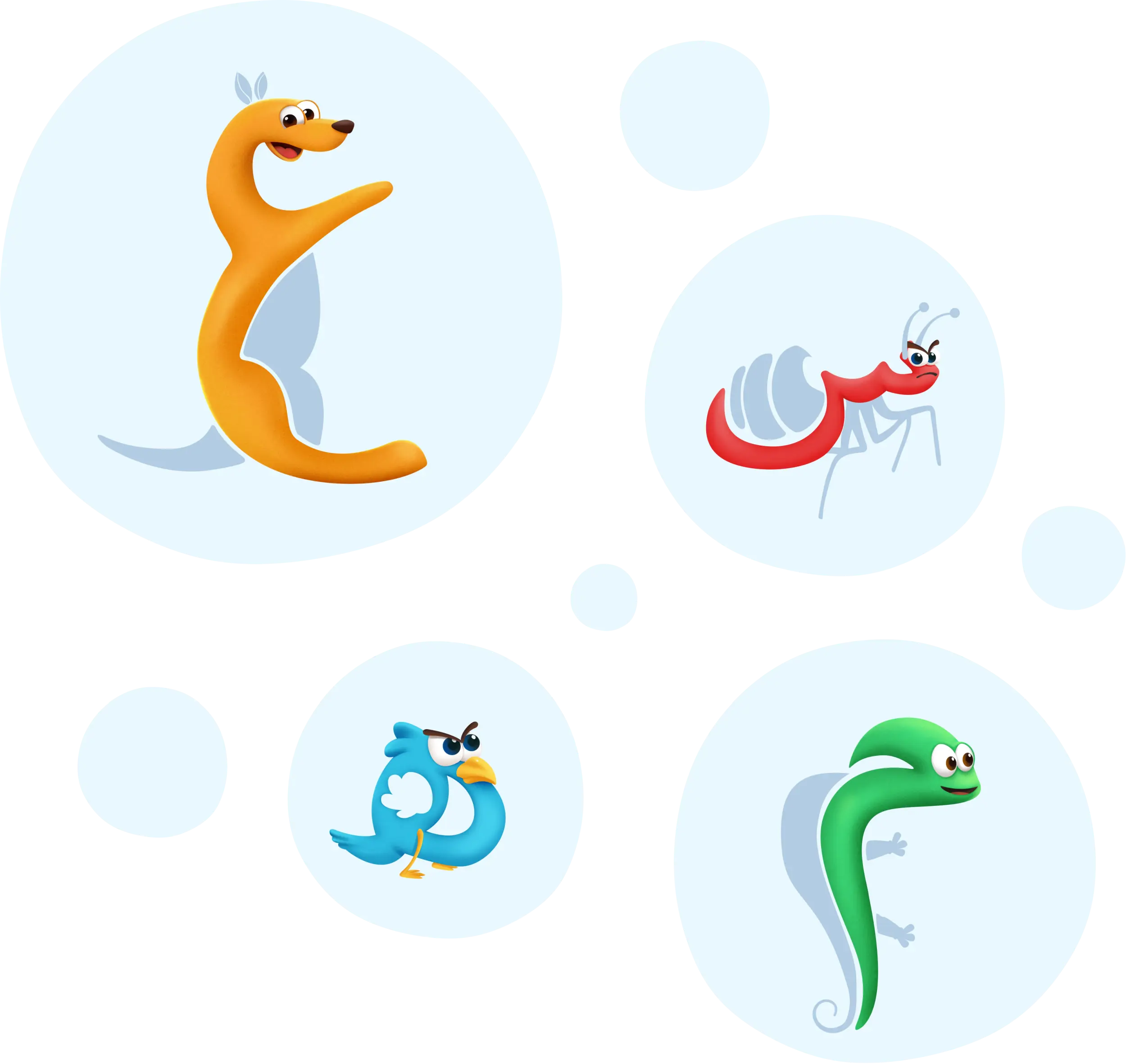 Arabic Letters Come to Life